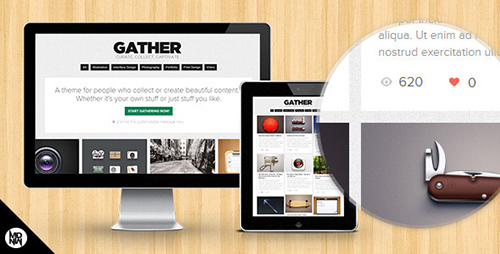 ThemeForest - Gather v2.0.6.3 - For Collectors & Creators