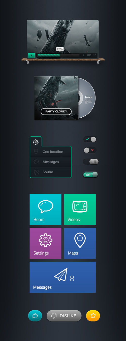 Polaris User Interface Template