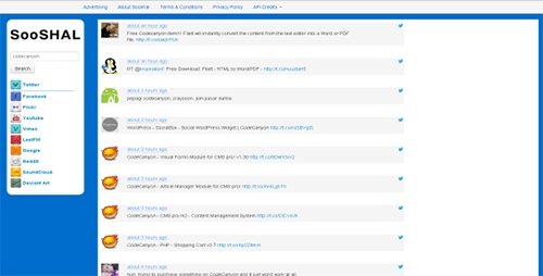 CodeCanyon - Sooshal v2.4 - Social and Media Search Engine