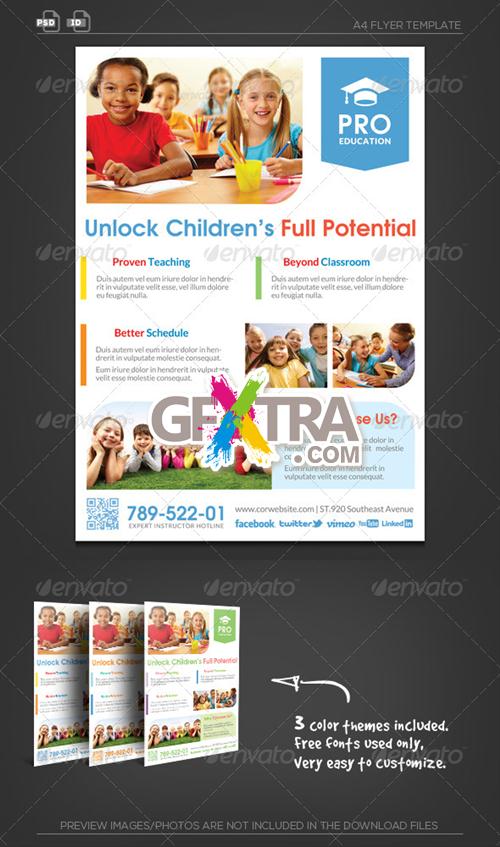 GraphicRiver - Pro Education Flyer Template - Unlock Potential