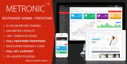 ThemeForest - Metronic v1.4 - Responsive Admin Dashboard Template