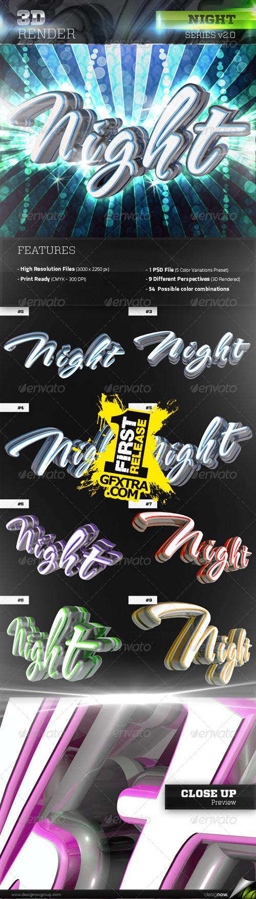 GraphicRiver - 3D Night