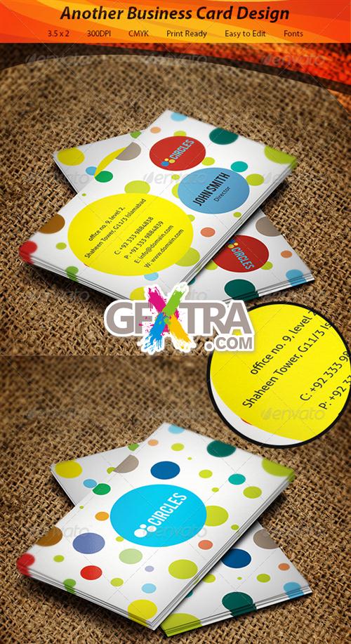 GraphicRiver - Circles Business Card