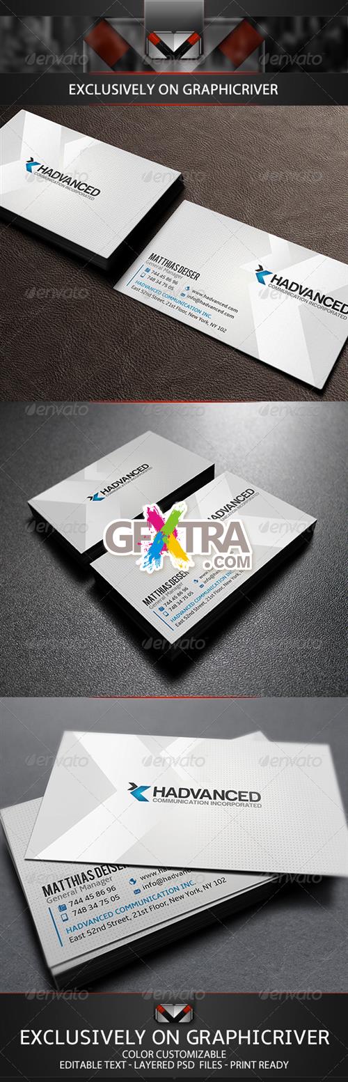 GraphicRiver - White Business Card