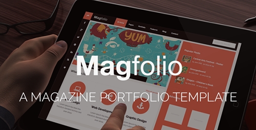 ThemeForest - Magfolio - Responsive Magazine Blog Site Template - RIP