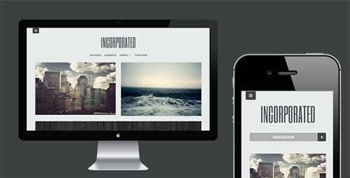 ThemeForest - Incorporated v1.2.1 - WordPress Theme