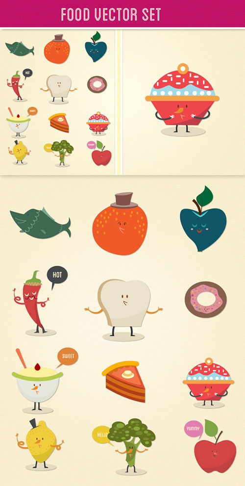 Food Vector Set 2