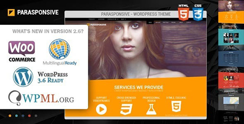 ThemeForest - Parasponsive v3.8 - WooCommerce WordPress Parallax