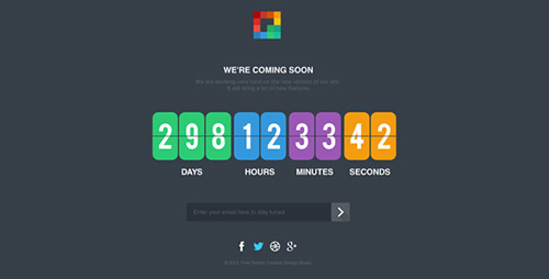 ThemeForest - Pixp Countdown - Coming Soon Template - RIP