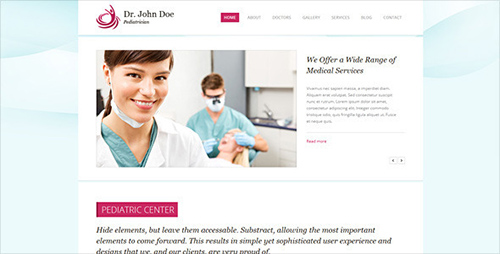 ThemeForest - Dr. Doe - Responsive Retina-Ready HTML5 One-Page - RIP