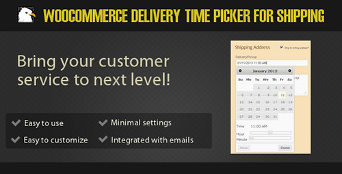 CodeCanyon - Woocommerce Delivery Time Picker for Shipping v2.1.3