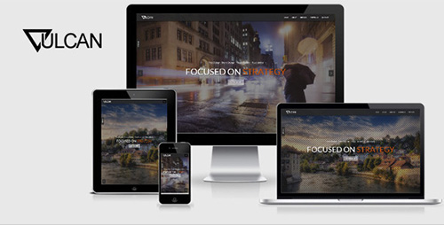 ThemeForest - Vulcan - Responsive HTML5 Template - RIP