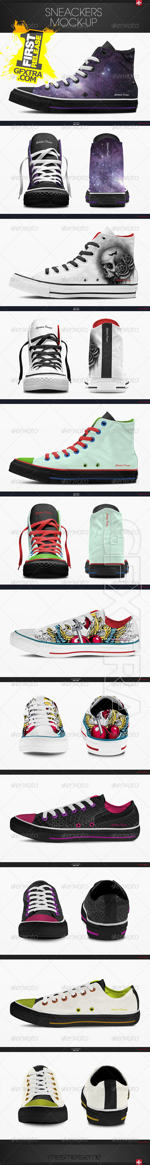 GraphicRiver - Sneakers Mock-up 6055601