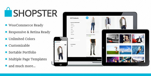 ThemeForest - Shopster v1.0.1 - Retina Responsive WooCommerce Theme