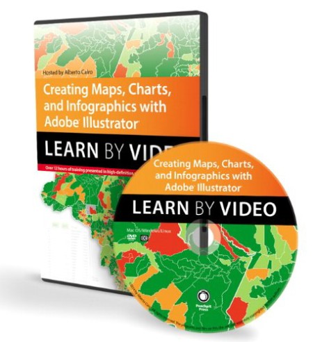 Creating Maps Charts and Infographics with Adobe Illustrator Learn by Video