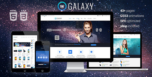 ThemeForest - The Galaxy - Responsive Multipurpose Template - RIP