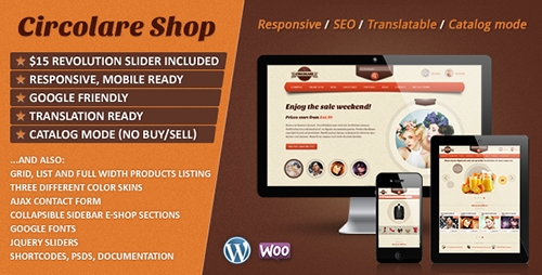 ThemeForest - Circolare v1.0.2 - Multi-Use WooCommerce Theme