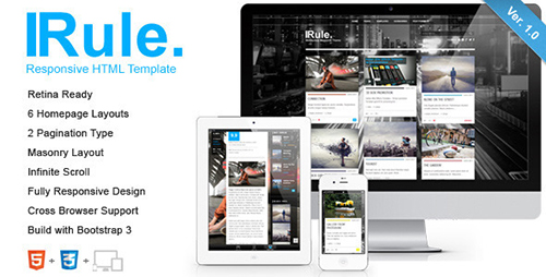 ThemeForest - Rule - Retina Responsive HTML Template - RIP