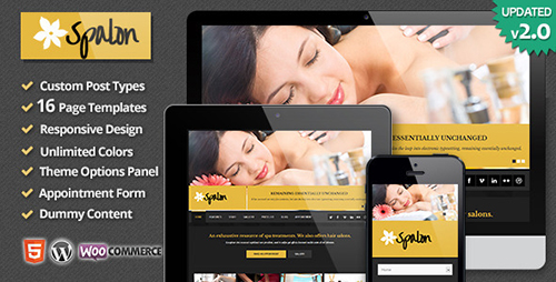 ThemeForest - Spalon v1.7 - Responsive WordPress Theme