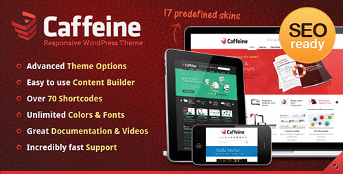 ThemeForest - Caffeine v1.6 - Responsive WordPress Theme