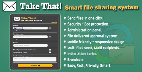 CodeCanyon - TakeThat! file sharing system v1.0