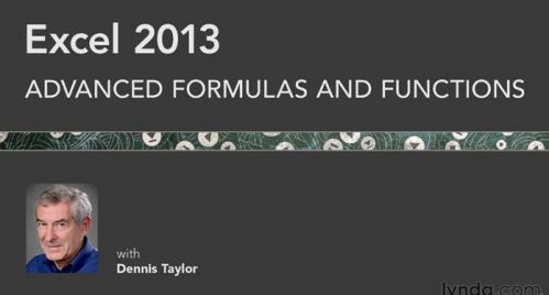 Excel 2013: Advanced Formulas and Functions