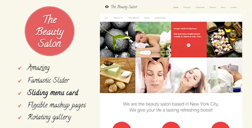 ThemeForest - The Beauty Salon v2.8 - Premium WordPress Theme