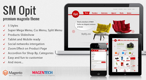 MagenTech - SM Opit v1.0 - Magento Theme