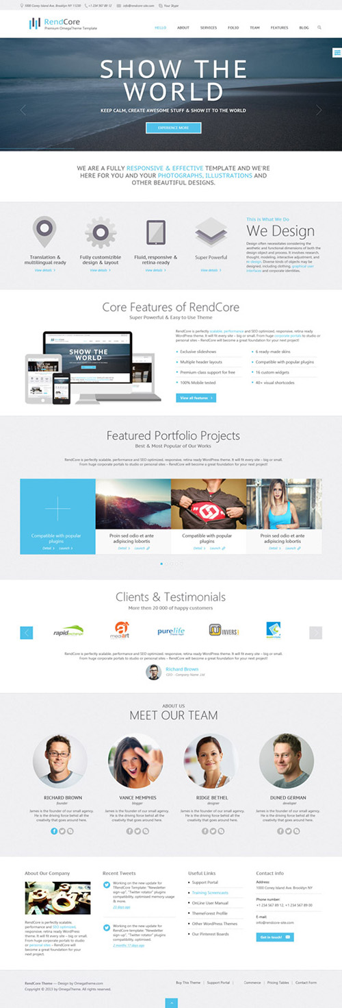 OmegaTheme - OT Rendcore - Premium Business & Portfolio Joomla 2.5 Template