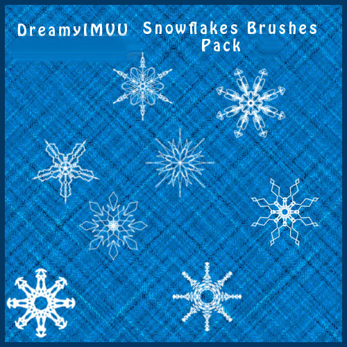 ABR Brushes - Fancy Snowflake Brushes Part 4