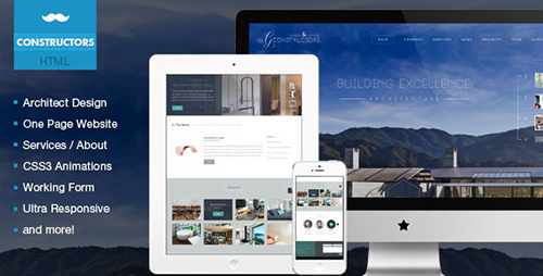 ThemeForest - Constructors - Architects & Engineers HTML Theme - RIP