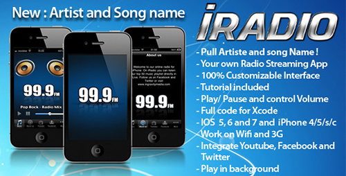 CodeCanyon - iRadio v5.0 iPhone App iOS 7