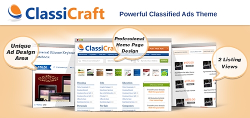 InkThemes - ClassiCraft v1.1.4 - Classified Ad Listing WordPress Theme