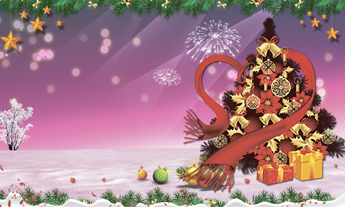 PSD Source - Christmas and New Year 2014 vol.68