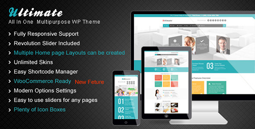 ThemeForest - Ultimate v1.1 - A Unique Multipurpose WordPress Theme