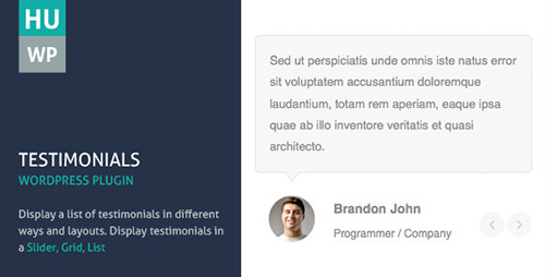 CodeCanyon - Testimonials v1.2 Wordpress Plugin