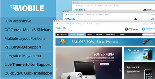 ThemeForest - Lexus Mobile Responsive Opencart Theme