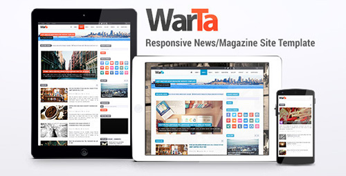 ThemeForest - Warta - News/Magazine Site Template - RIP