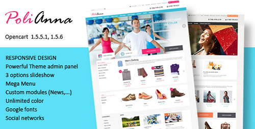 ThemeForest - Polianna - Responsive OpenCart Theme