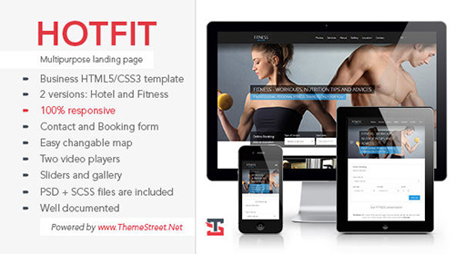 Mojo-Themes - HOTFIT - Hotel and Fitness Template - RIP