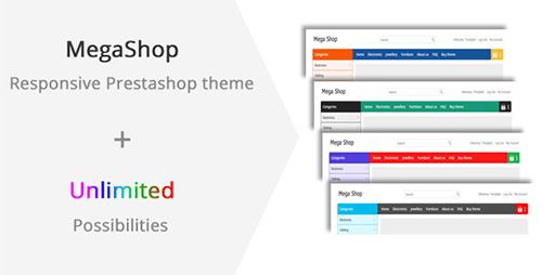 ThemeForest - MegaShop v1.6 - Responsive Prestashop Theme