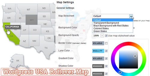 CodeCanyon - USA Rollover Map Plugin v1.0.2