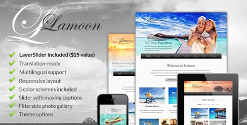 ThemeForest - Lamoon v3.1 - Responsive WordPress Theme