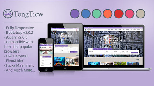 Mojo-Themes - Tongtiaw - Responsive HTML5 Template for Travel Booking System - RIP