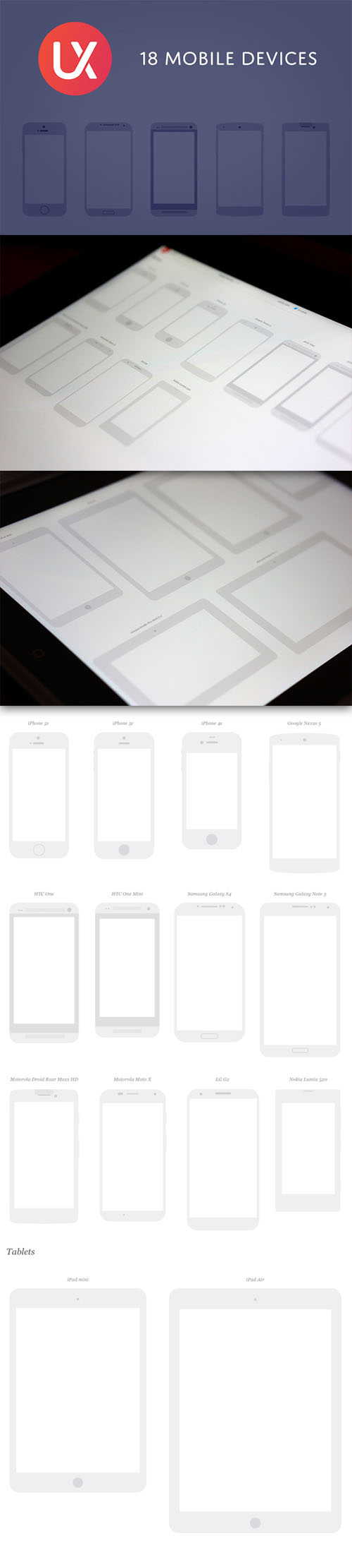 Mobile Devices Vector Kit