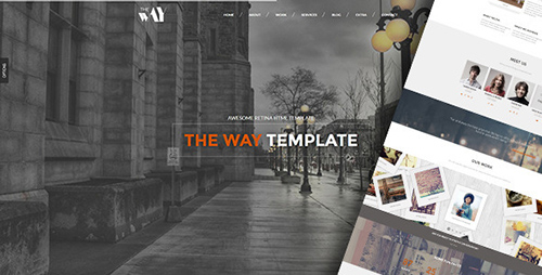 ThemeForest - The Way - Responsive Retina Ready Template - RIP