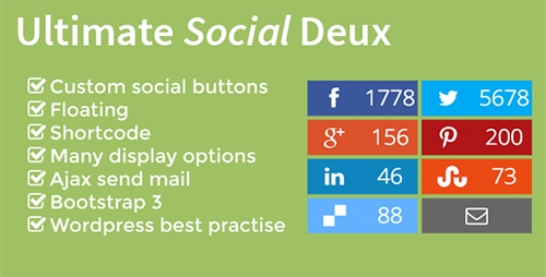 CodeCanyon - Ultimate Social Deux v1.1.1 - WordPress Plugin