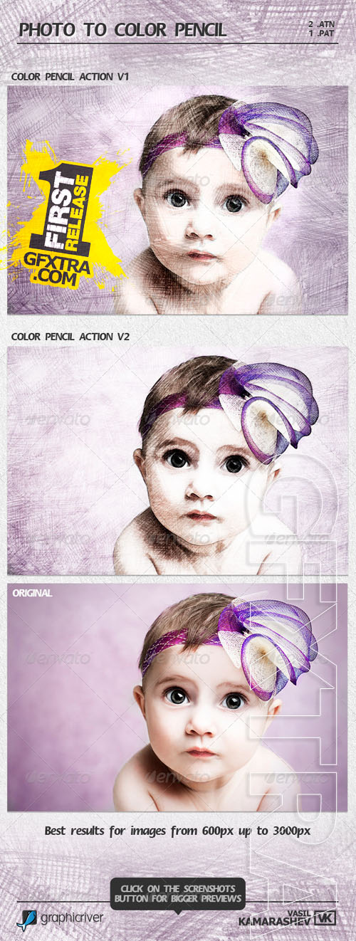 GraphicRiver - Photo to Color Pencil 