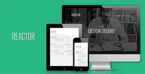 ThemeForest - Reactor - Responsive Minimalist HTML5 Template - RIP