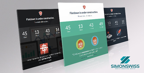 ThemeForest - Flatdown: Flat UI Pro "In Construction" Template - RIP